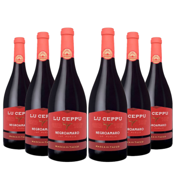 מארז יין לו צ׳פו נגרואמרו - Lu Ceppu Negroamaro Wine Box