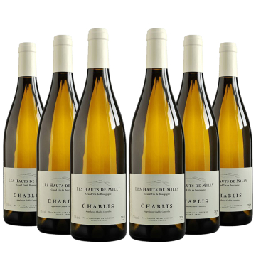 מארז יין לה הו דה מילי שאבלי - Les Hauts De Milly Chablis Wine Box