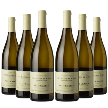 מארז יין לה הוט דה מילי פטיט שאבלי - Les Hauts de Milly Petit Chablis Wine Box